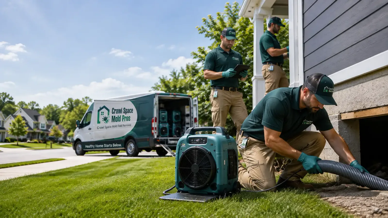 Crawl Space Mold Removal in Greencastle, PA